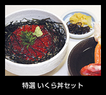 特選 いくら丼セット2,100円